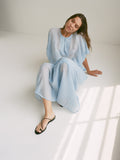 Raj Short-Sleeve Yoke Blouse