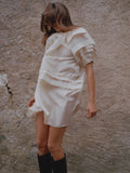 Rishi Pintuck Mini Dress