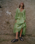Airi Tussar Maxi Dress
