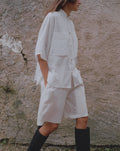 Thao Mandarin Short-Sleeve Shirt