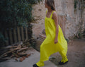 Deia Tiered Handkerchief Dress