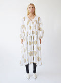 Caen Blockprint Maxi Dress