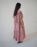 Yeha Ruffle Collar Batik Dress