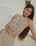 Anjali Blockprint Halter Top