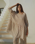Miro Blockprint Mini Dress