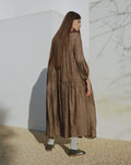 Airi Tussar Maxi Dress