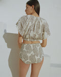 Choo-Ha High-Waist Blockprint Bloomer