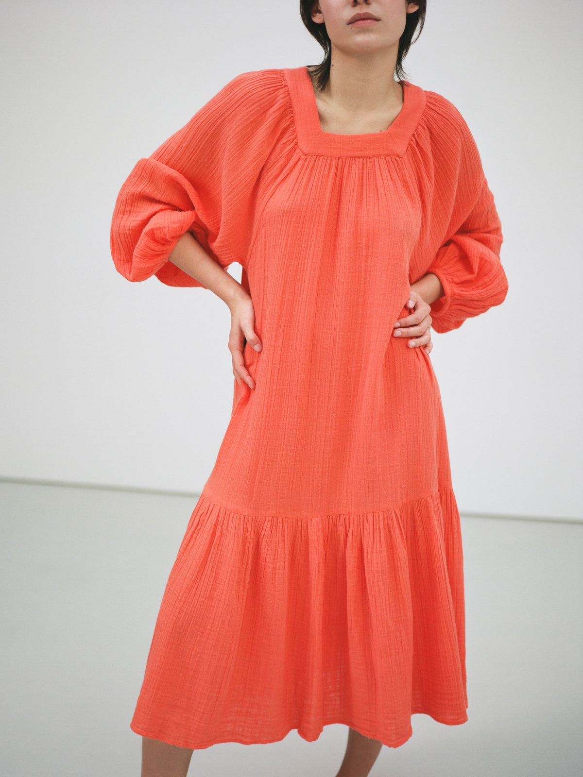 Carrie Mae Poet Midi Dress