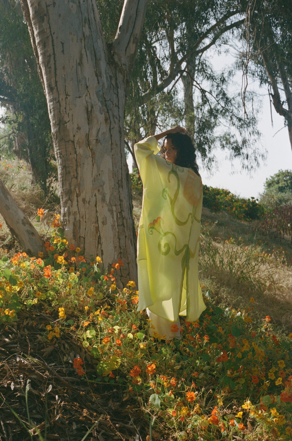 Jardin Soft Trench by Elena Stonaker