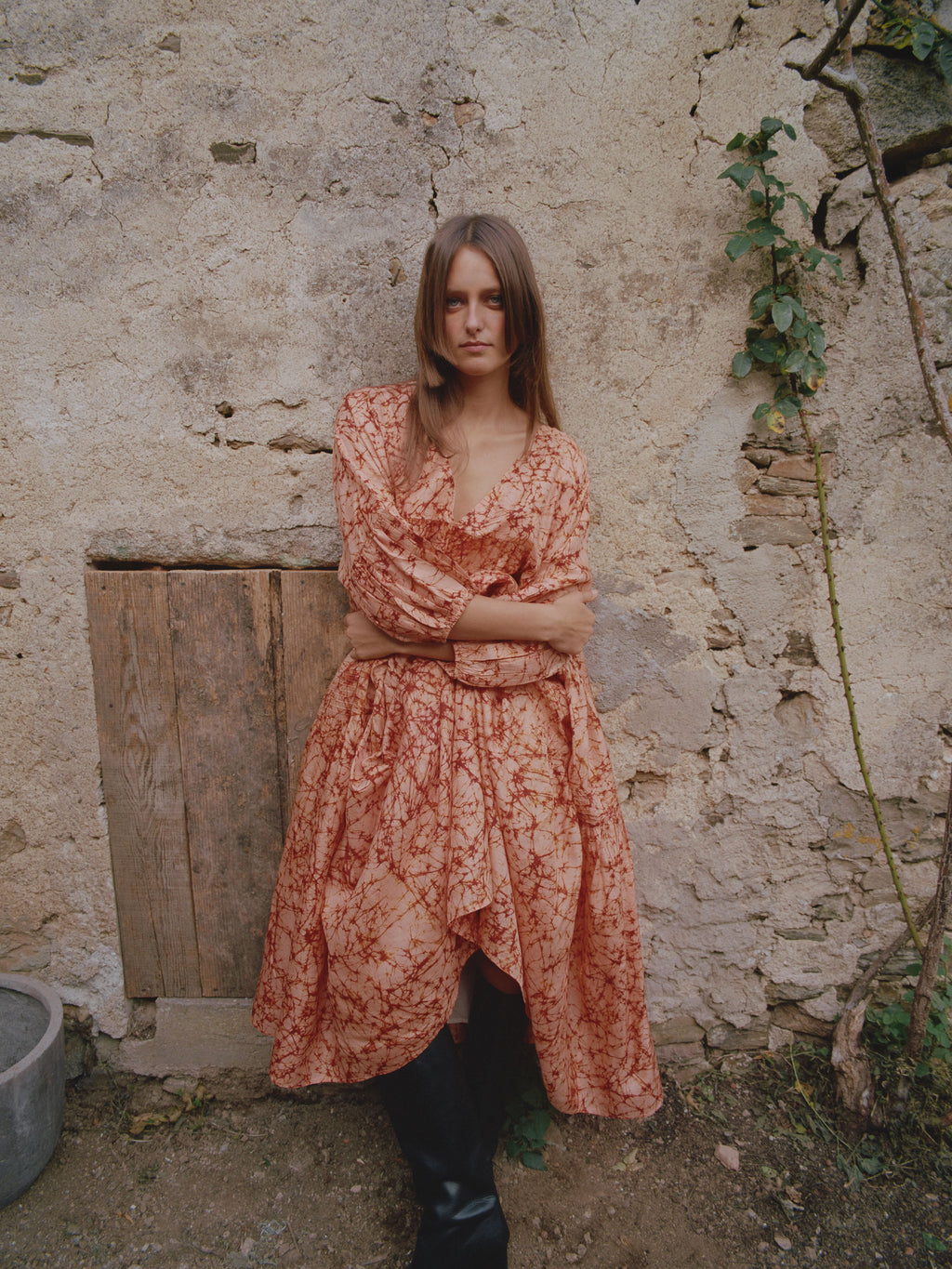 bohemian batik dress Rayon Batik Maxi Dress with Floral Pattern Crafted in Bali