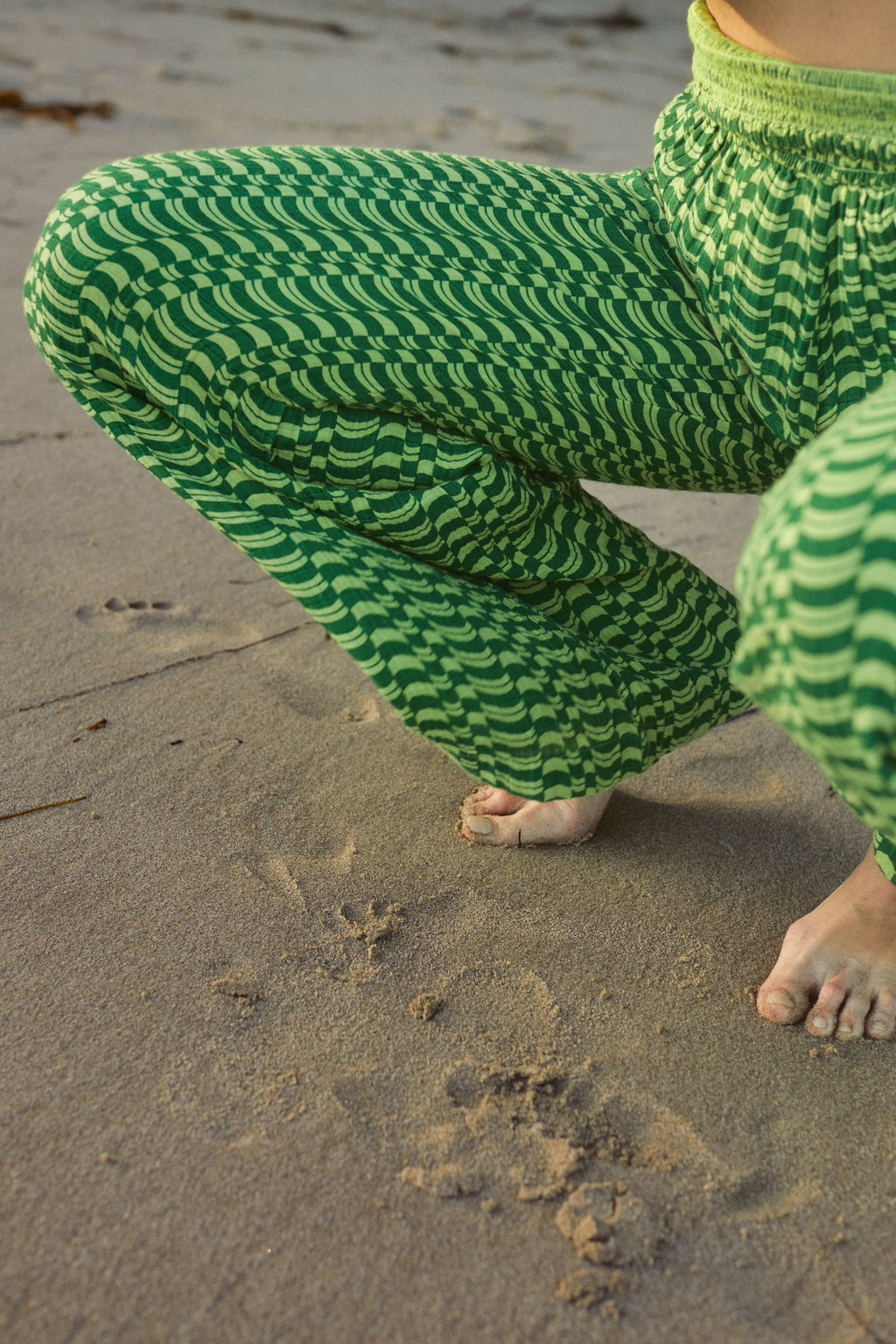 Maya Flare Blockprint Pants