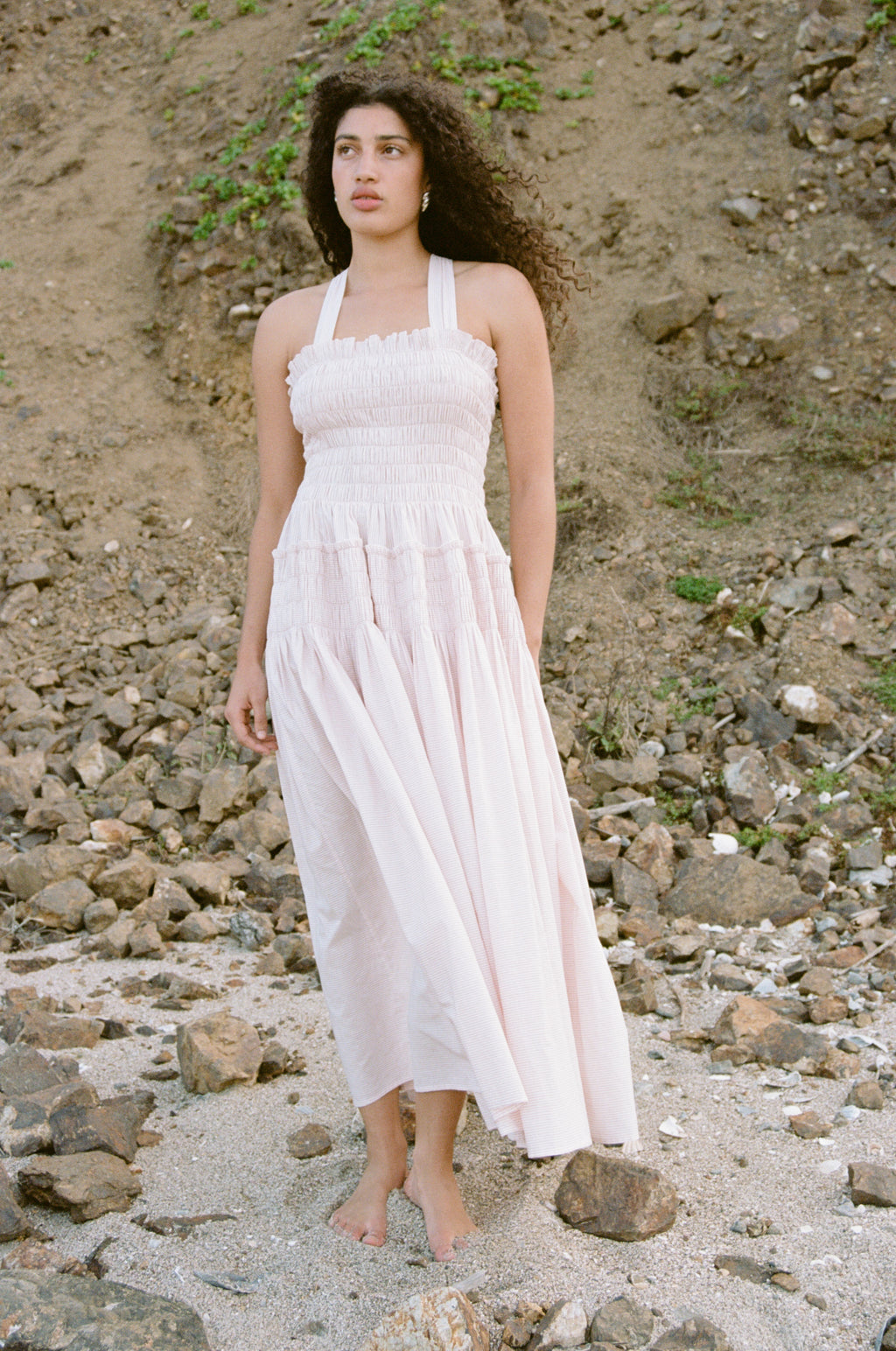 A'nh Trousseau Stripe Dress