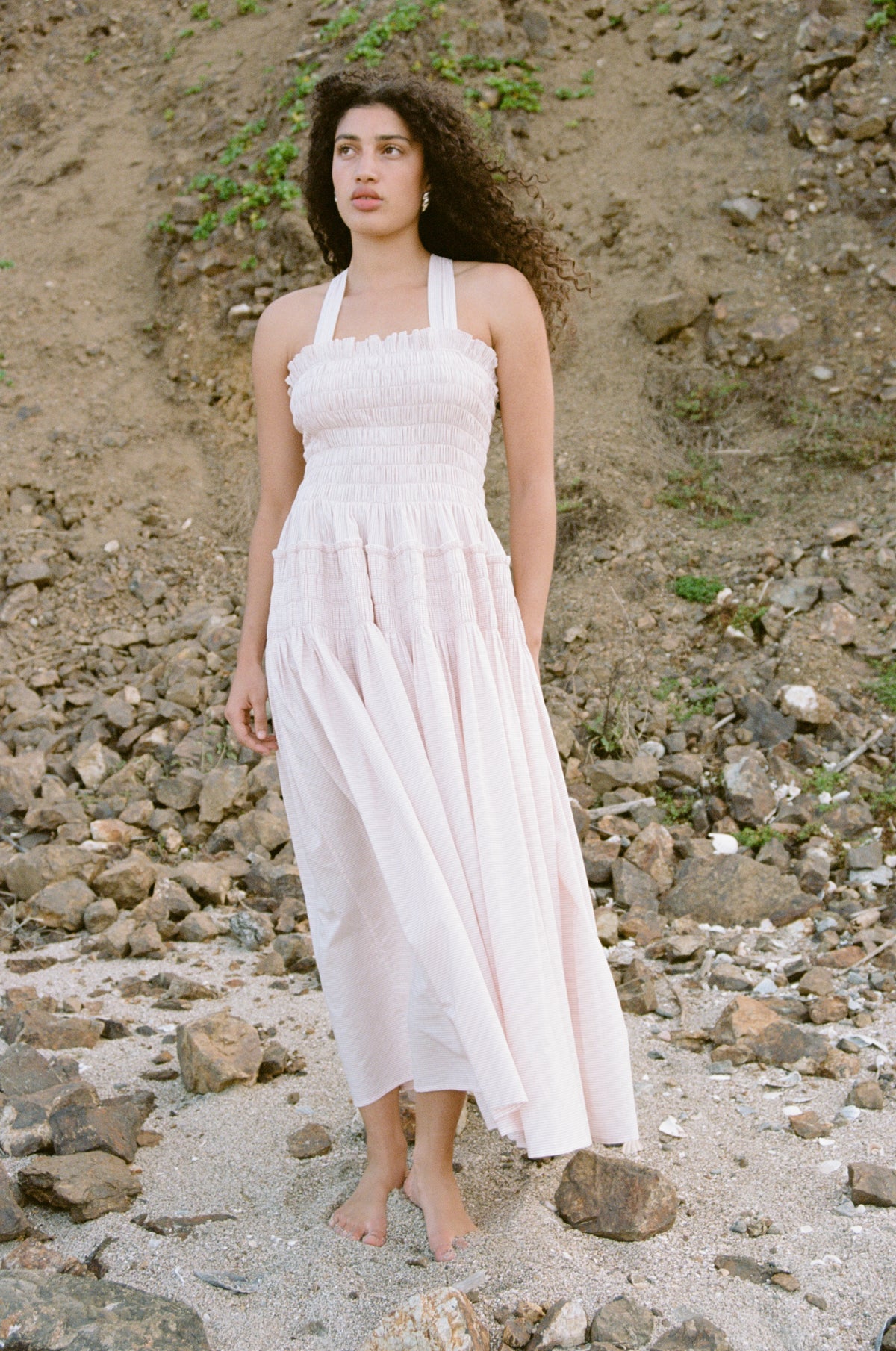 A'nh Trousseau Stripe Dress