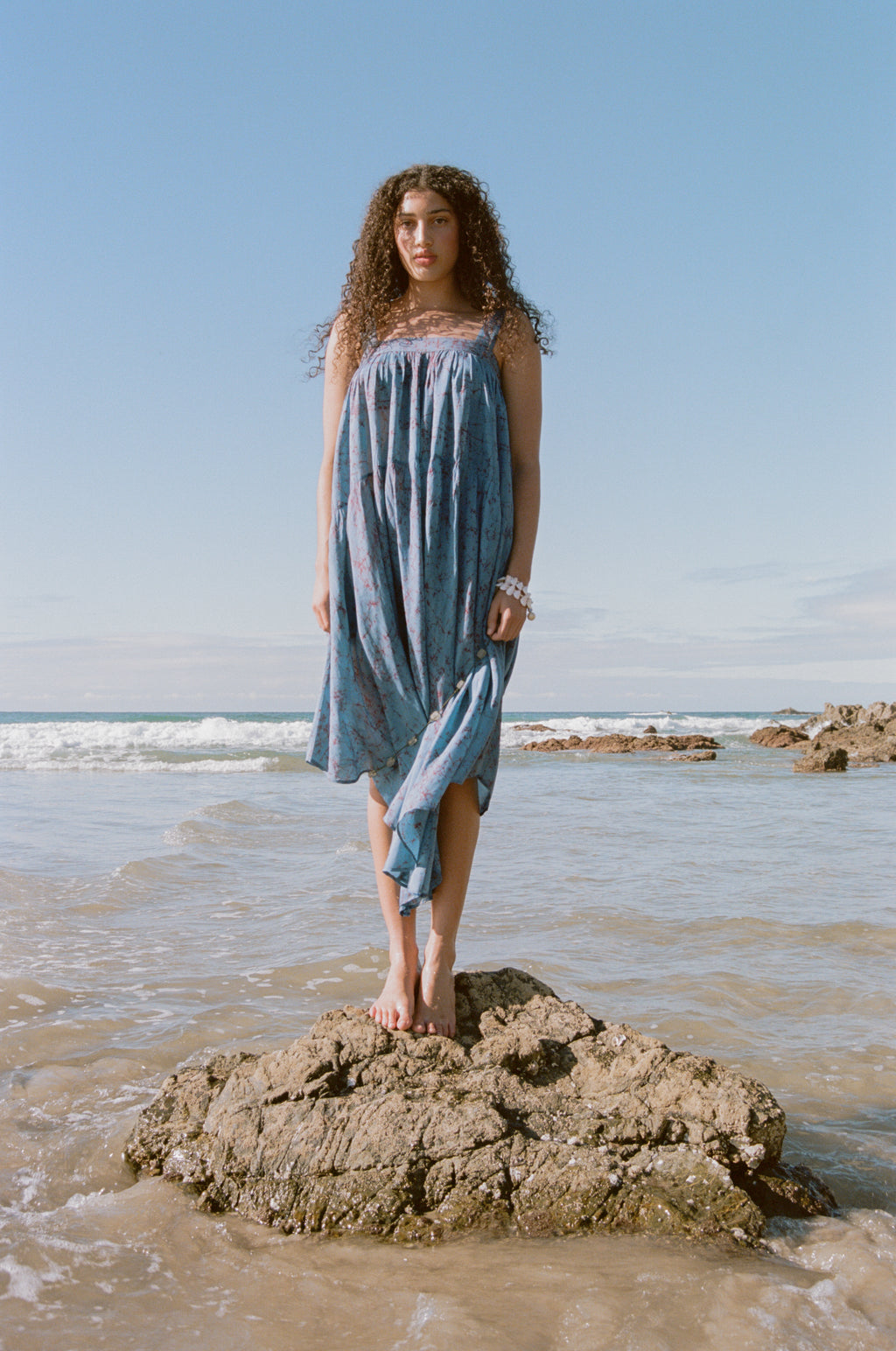 handkerchief beach dress Sakkas Lizi Womens Maxi High-low Halter Handkerchief Long Dress Beach