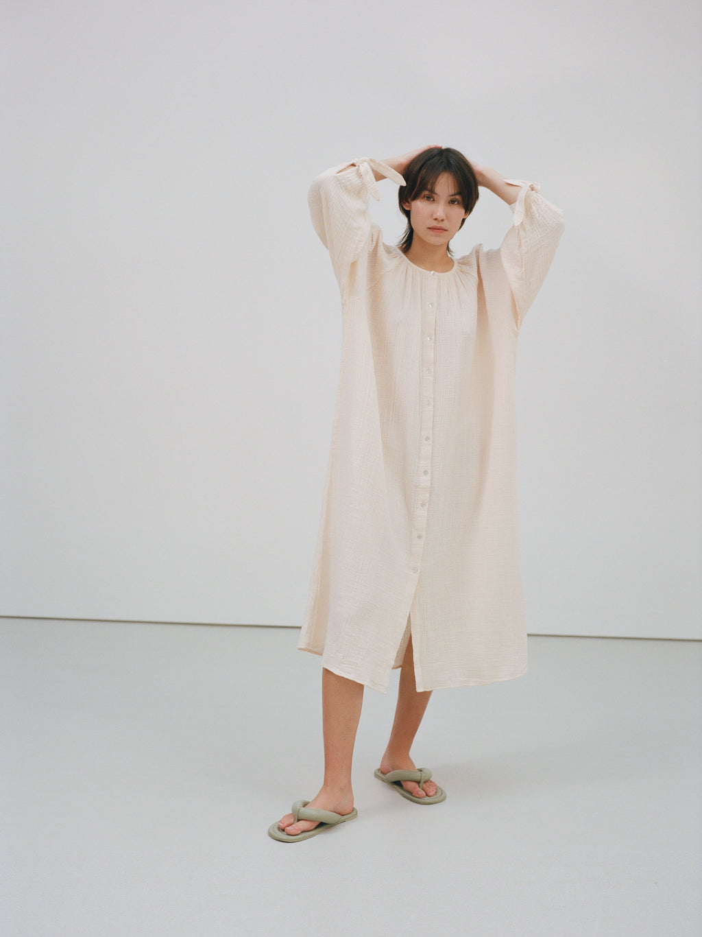 Laila Button Down Dress