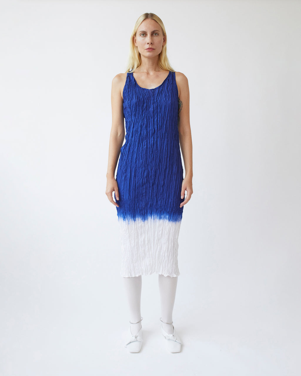 Lessay Dip-Dye Tank Dress