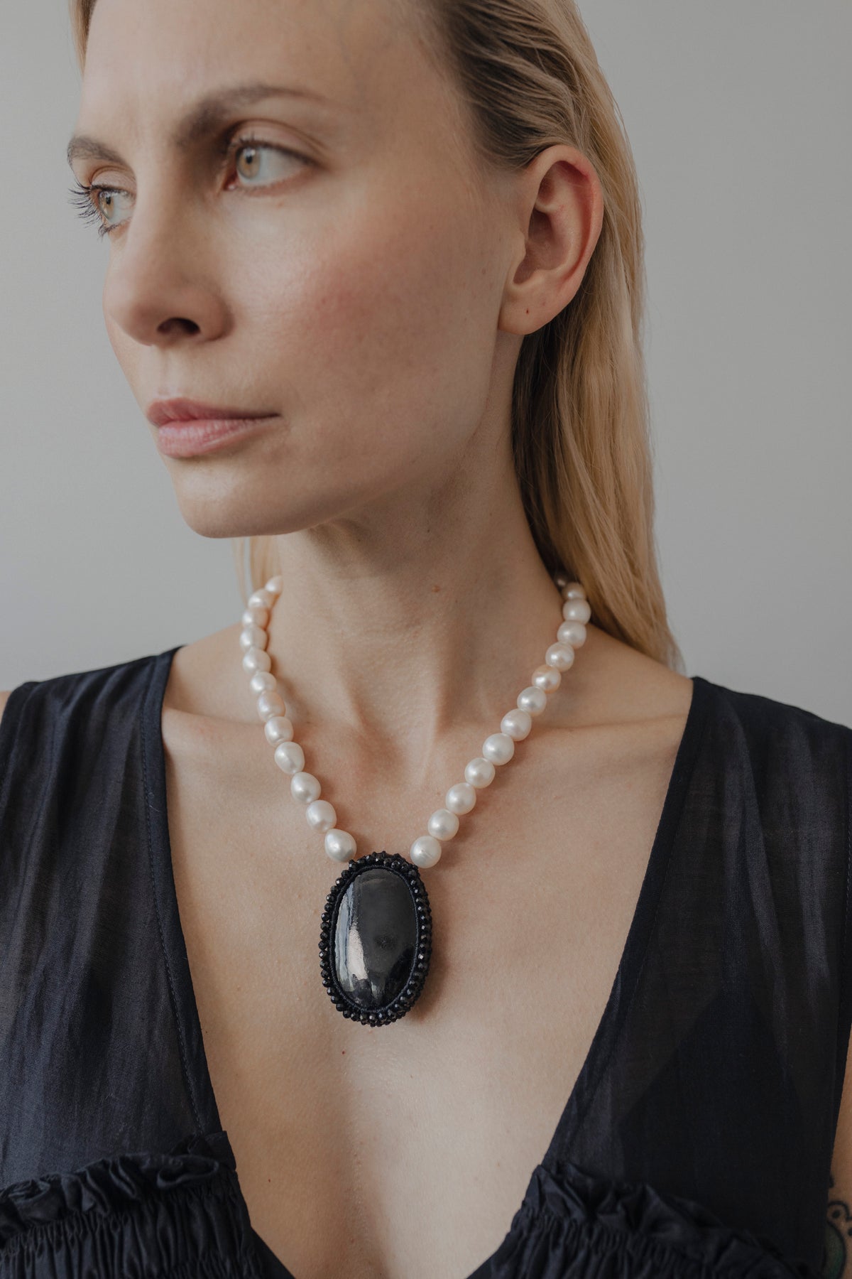 White Pearl Necklace