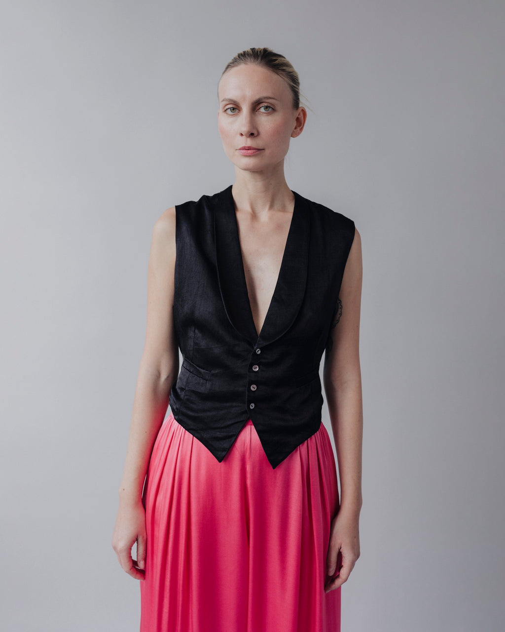 Pablo Satin Vest