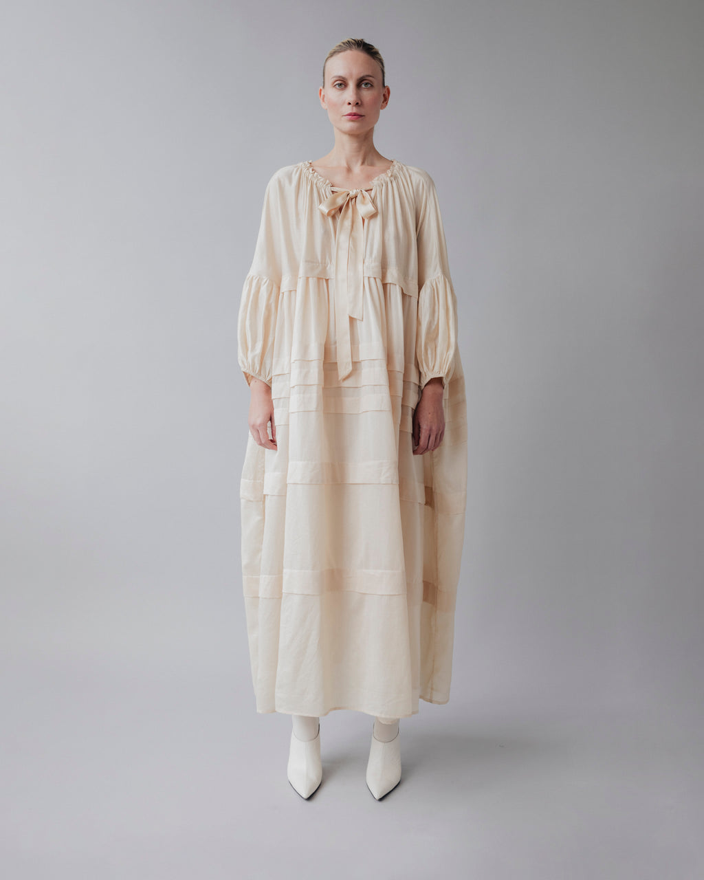 Odette Tie Maxi Dress