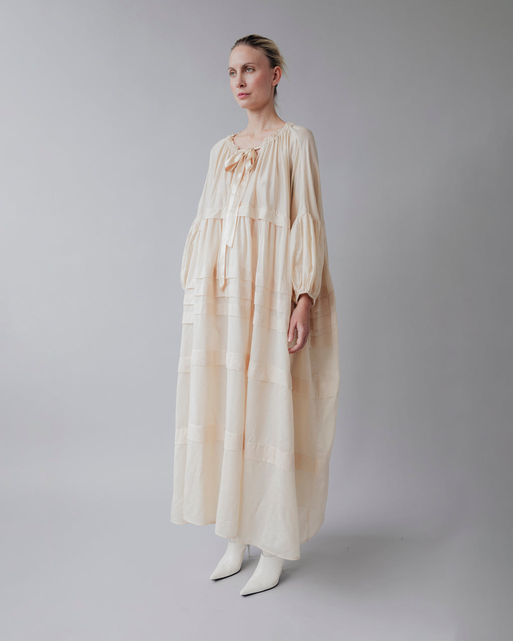 Odette Tie Maxi Dress