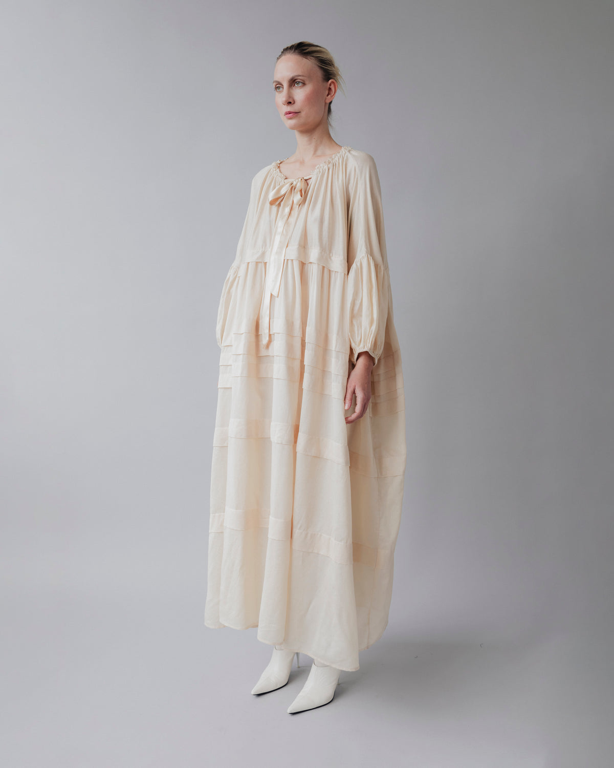 Odette Tie Maxi Dress