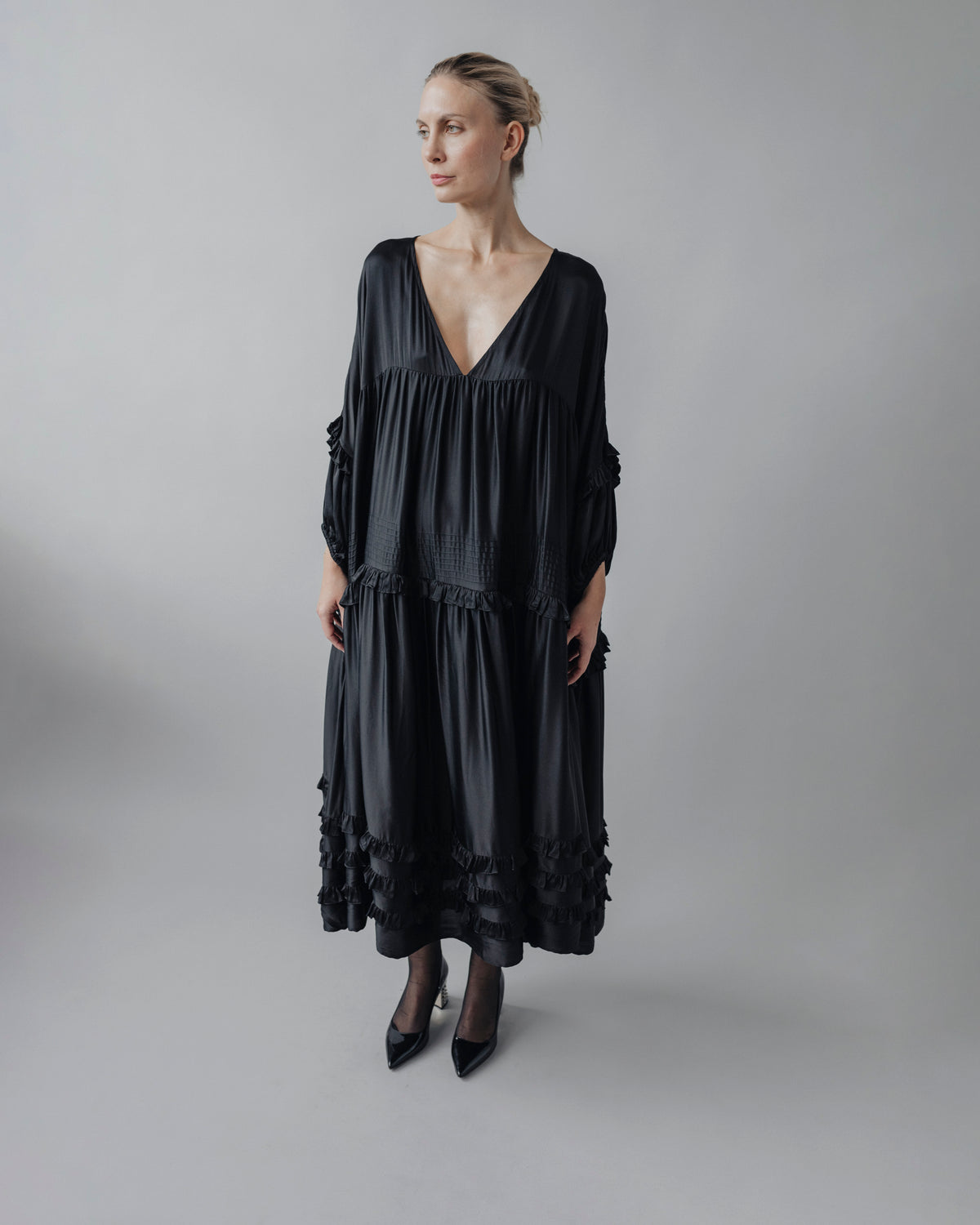 Cala Deia Satin Dress