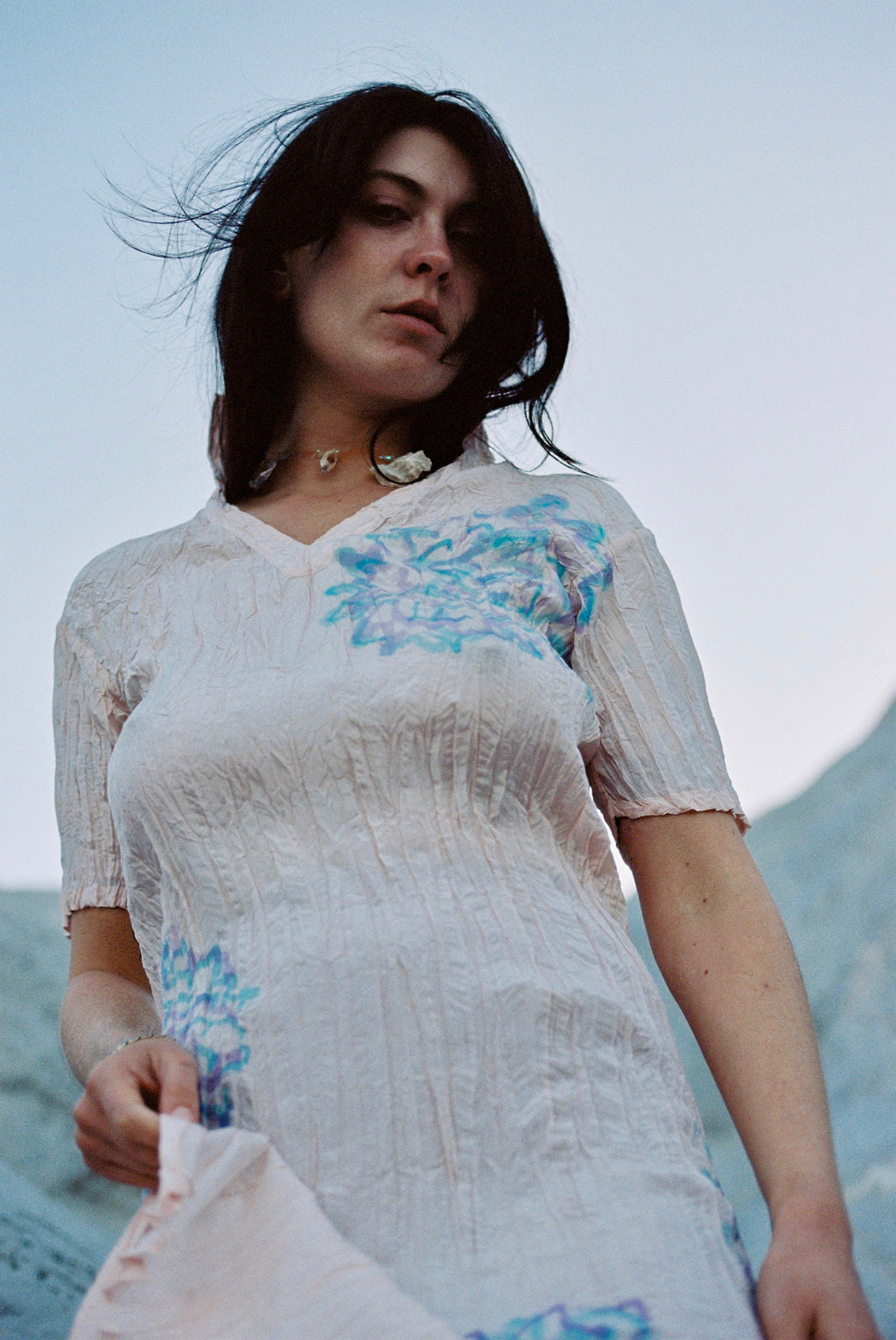 Tula Pleated Polo Dress by Ryder Jones