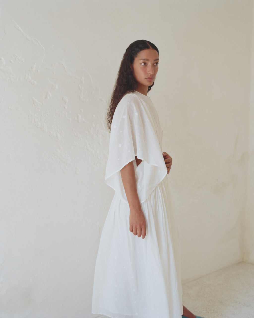 Pilar Flounce Maxi Dress Soft White Pilar Flounce Maxi Dress Soft White