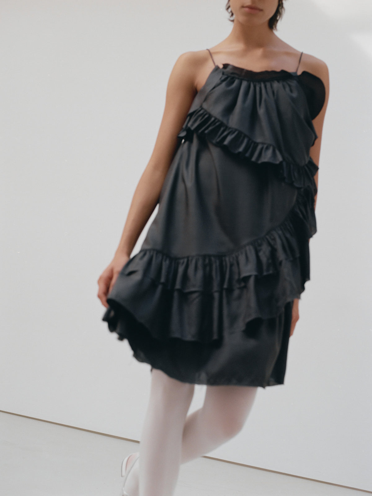 Scarlette Ruffle Mini Dress