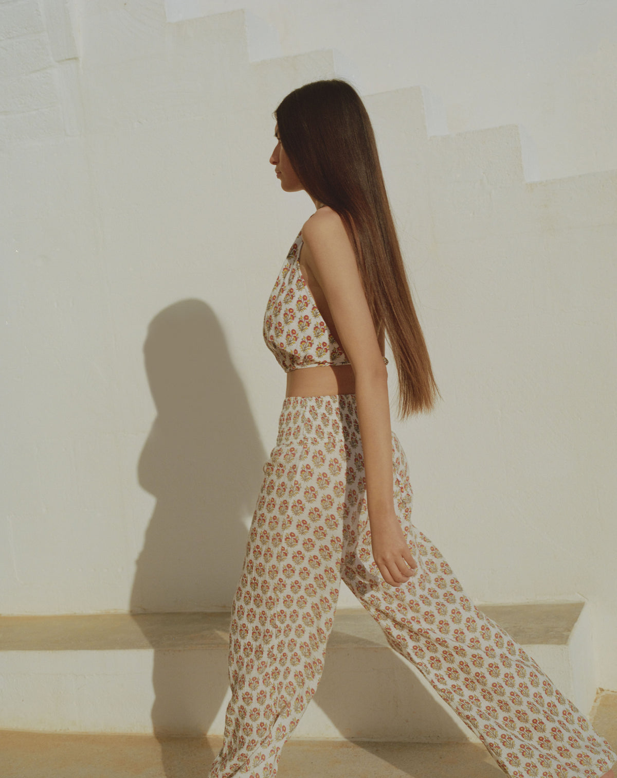 Maya Flare Blockprint Pants